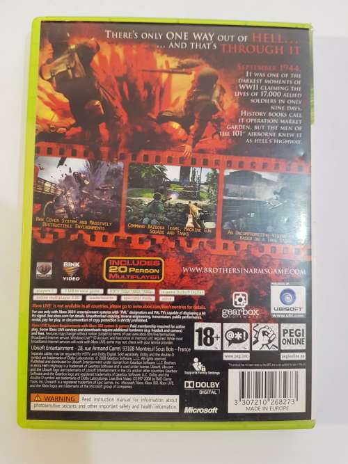 XBox 360, Brothers in Arms, Hell`s Highway