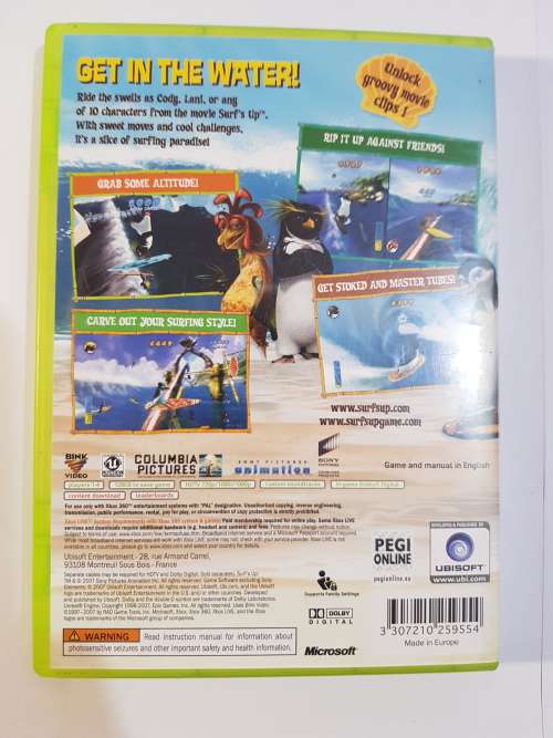 XBox 360, Surf`s Up