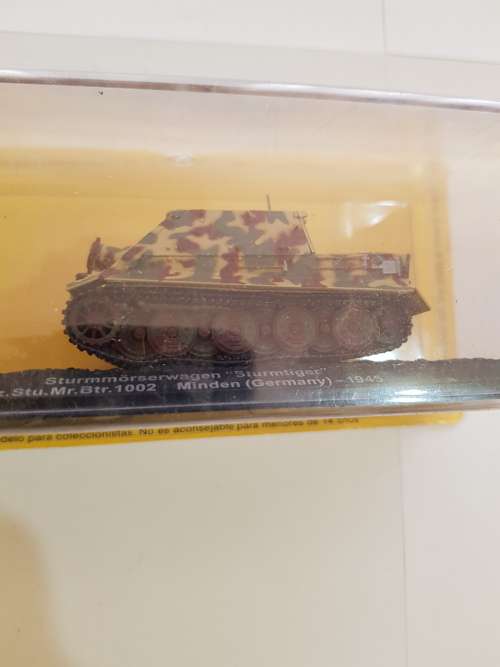 Military Model Tank, Sturmmorserwagen `Sturmtiger` Minden (Germany) 1945, Diecast