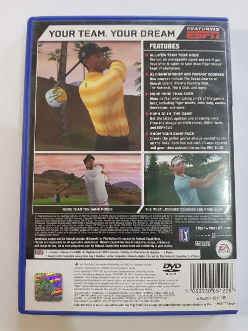 Playstation 2, Tiger Woods PGA Tour 07