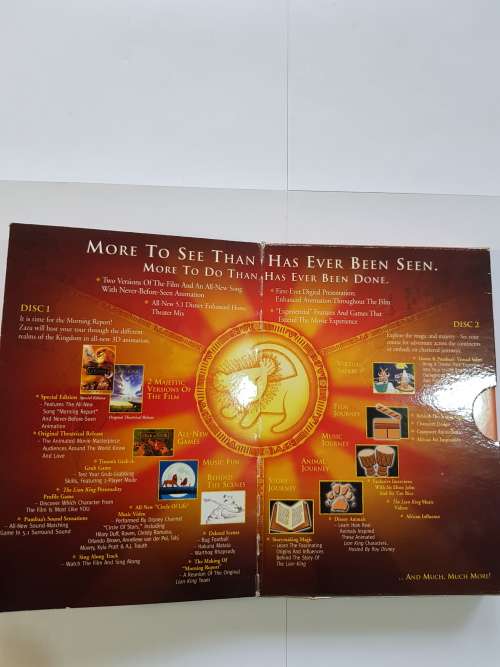 The Lion King, 2 Disc Special Edition, DVD