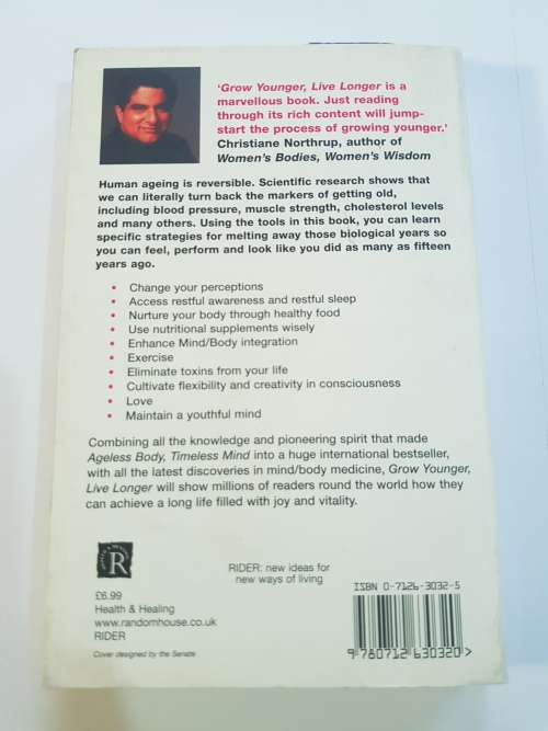 Grow Younger Live Longer by Deepak Chopra