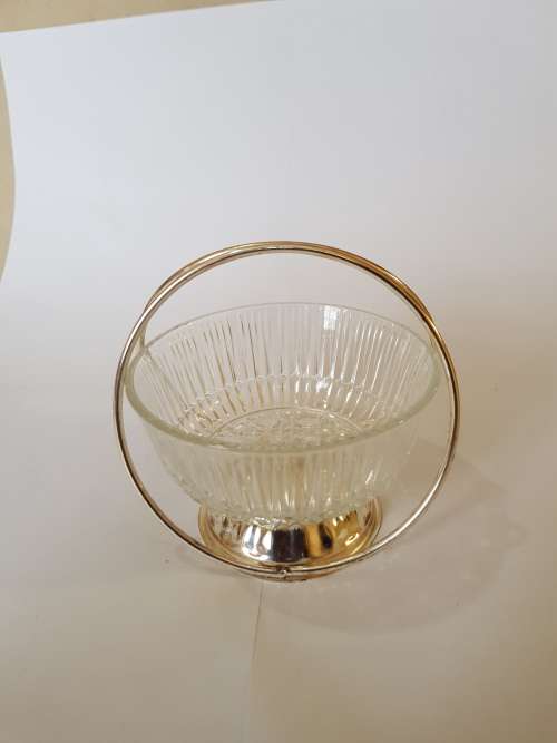 Mayell, EP on Steel with Glass Bowl, Made in England