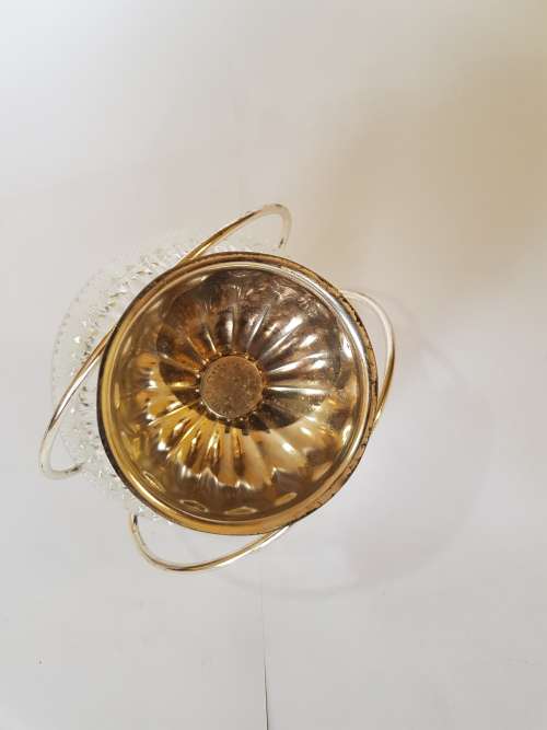 Mayell, EP on Steel with Glass Bowl, Made in England