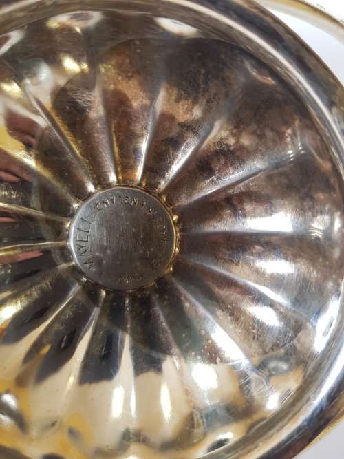 Mayell, EP on Steel with Glass Bowl, Made in England
