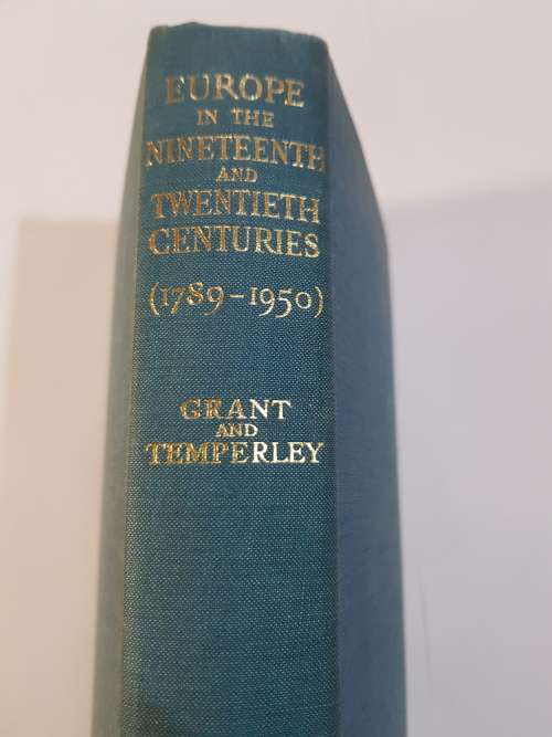 Europe in the Nineteenth and Twentieth Centuries 1789-1950