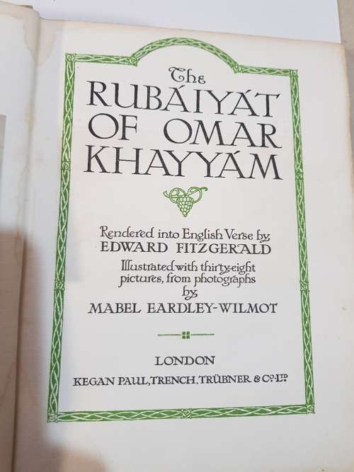 The Rubaiyat of Omar Khayyam, 1912
