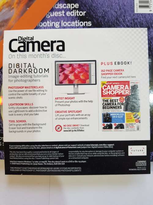 Digital Camera World, Issue 205, July 2018 incl. free gifts