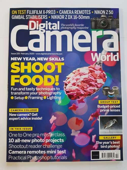 Digital Camera World, Issue 225, February 2020 incl. free gifts
