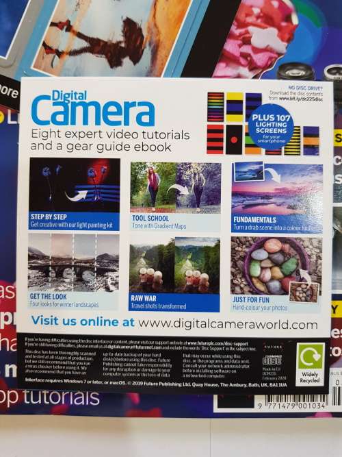 Digital Camera World, Issue 225, February 2020 incl. free gifts