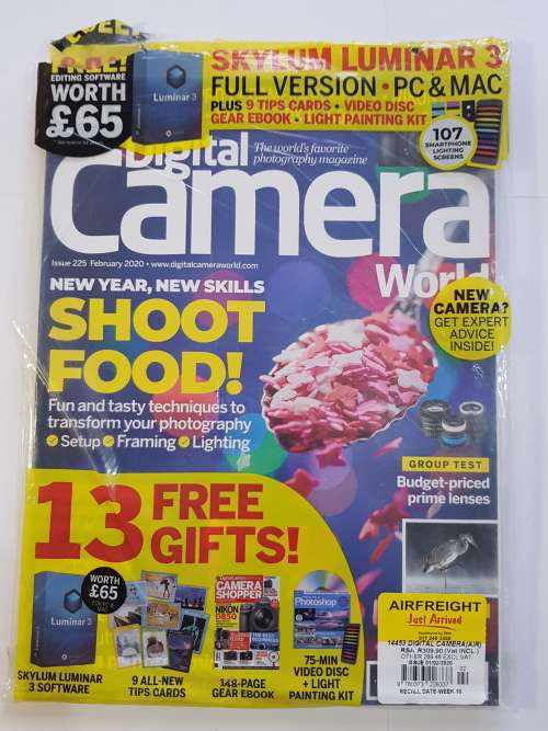 Digital Camera World, Issue 225, February 2020 incl. free gifts