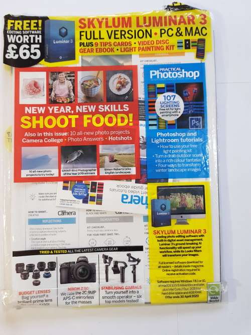 Digital Camera World, Issue 225, February 2020 incl. free gifts
