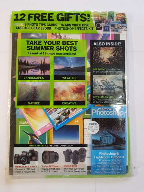 Digital Camera World, Issue 219, August 2019 incl. free gifts, Sealed