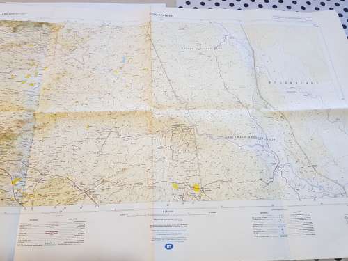 Map 2330 Tzaneen, 1:250 000, 1981