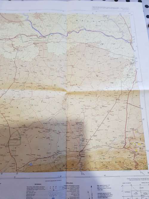 Map 2228 Alldays, 1:250 000, 1987