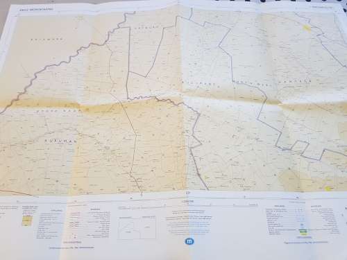Map 2622 Morokweng, 1:250 000, 1995