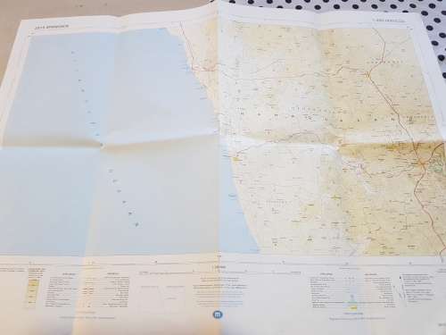 Map 2916 Springbok, 1:250 000, 1994