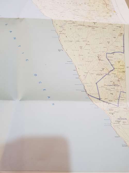 Map 3017 Garies, 1:250 000