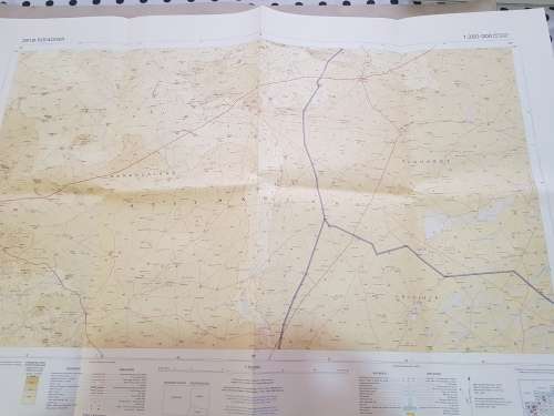 Map 2918 Pofadder, 1:250 000