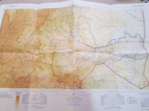 Map 2530 Baberton, 1:250 000