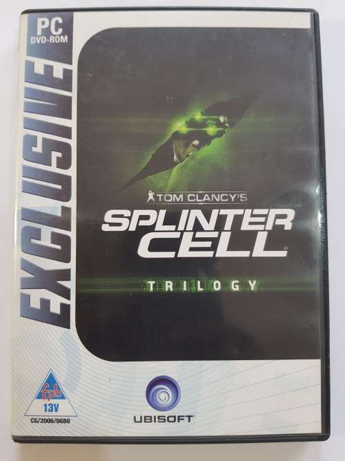 Tom Clancy`s Splinter Cell Trilogy, PC DVD