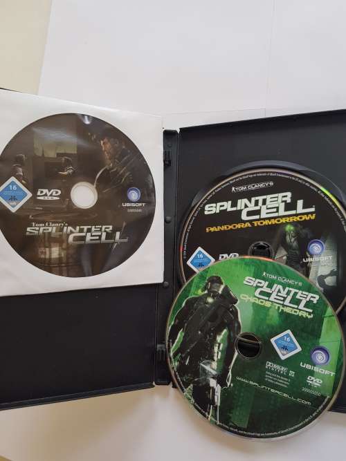 Tom Clancy`s Splinter Cell Trilogy, PC DVD