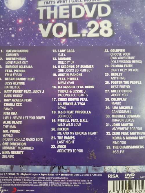 Now That`s What I Call Music, The DVD Vol. 28