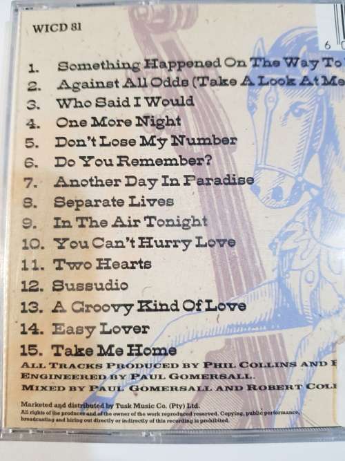 Phil Collins, Serious Hits Live CD