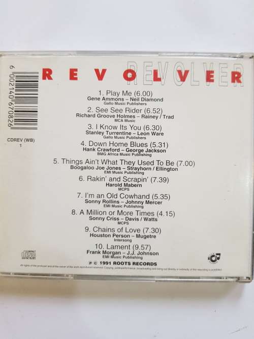Revolver Jazz, Various Artists, CD