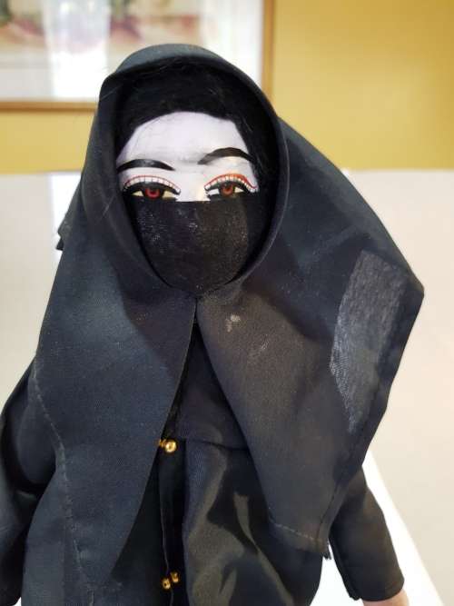 Arabian Wooden Female Doll