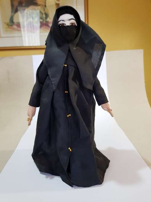 Arabian Wooden Female Doll