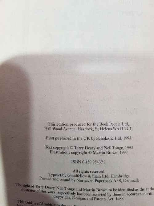 Horrible Histories, The Terrible Tudors by Terry Deary and Neil Tonge
