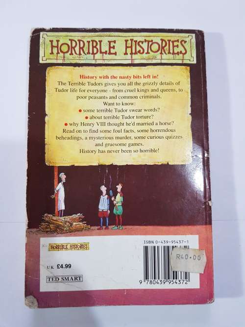 Horrible Histories, The Terrible Tudors by Terry Deary and Neil Tonge