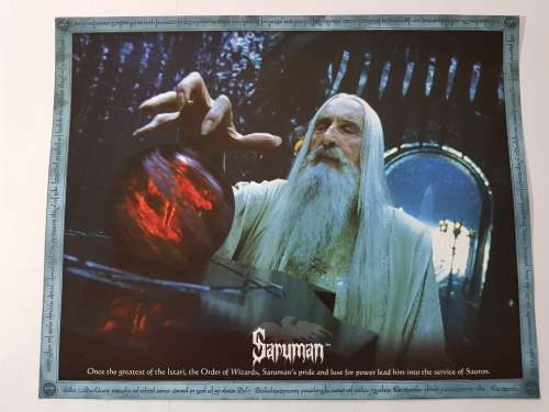 The Lord of the Rings, Saruman, A4 Poster