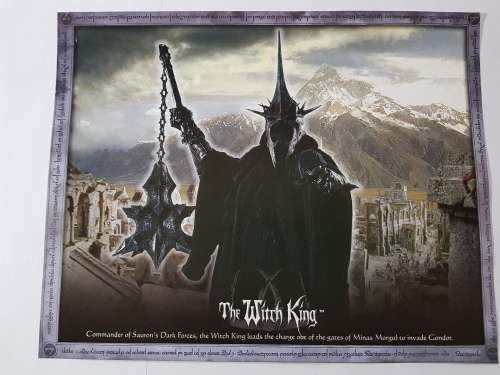 The Lord of the Rings, The Witch King, A4 Poster