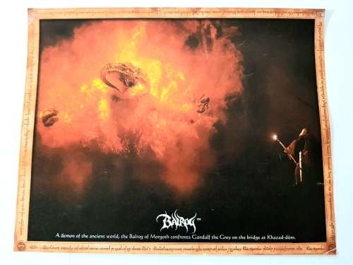 The Lord of the Rings, Balrog, A4 Poster