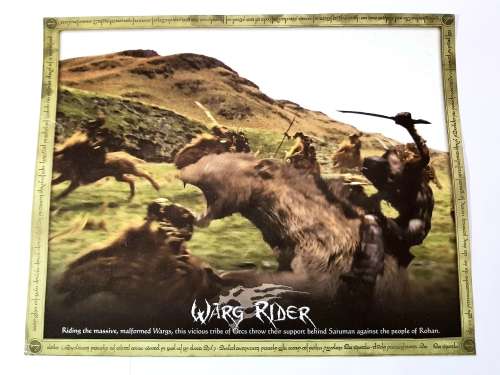 The Lord of the Rings, Warg Rider, A4 Poster