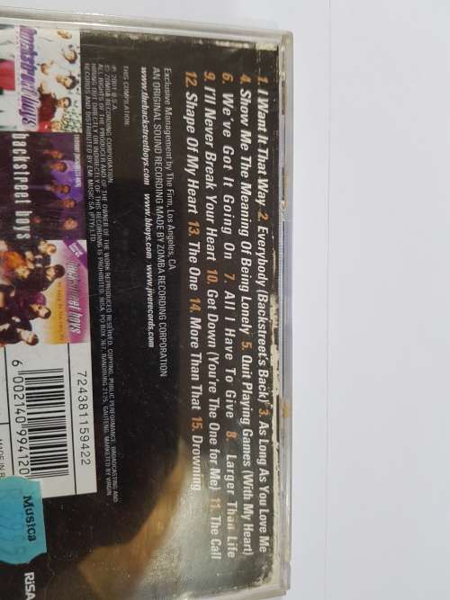 Backstreet Boys, Greatest Hits - Chapter One, CD