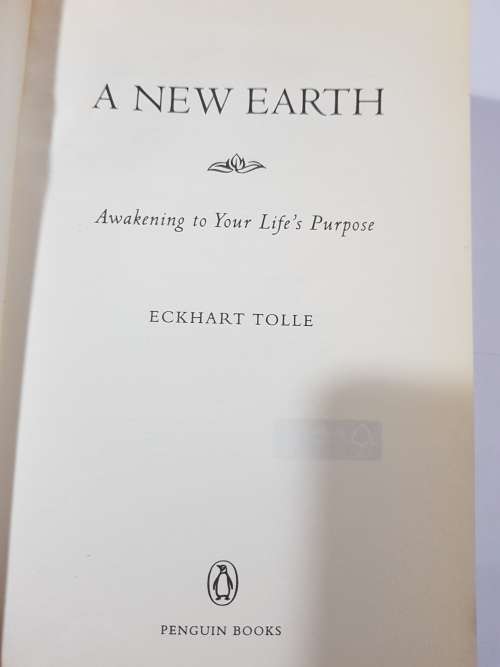 a New Earth by Eckhart Tolle