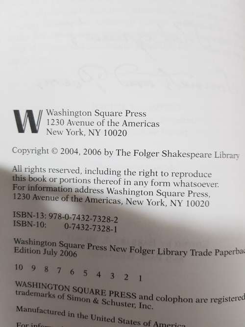 Shakespeare`s Sonnets and Poems edited by Barbara A. Mowat and Paul Werstine