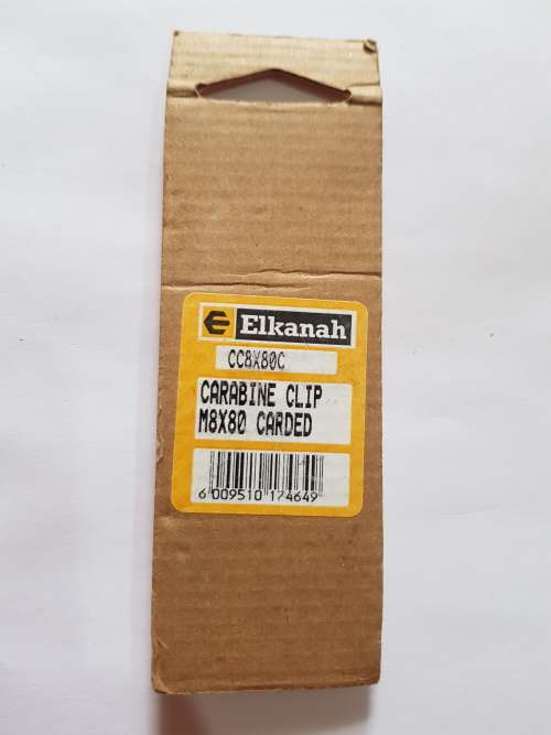 Carabiner Clip, Elkanah, M8x80