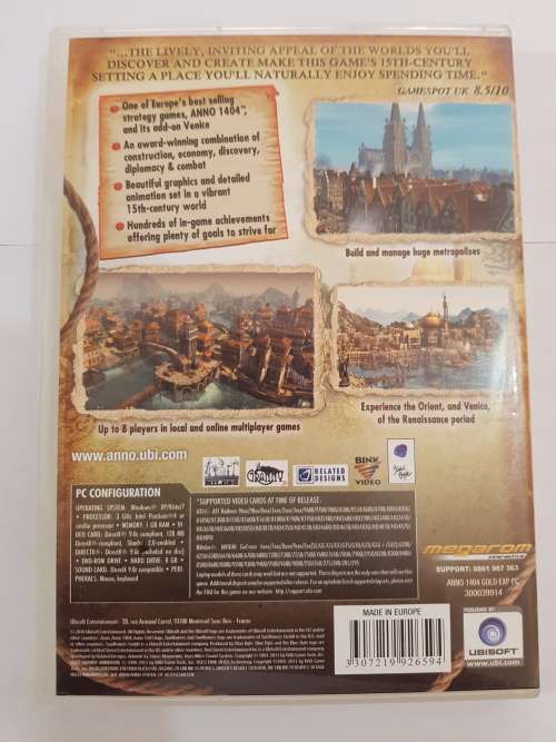 Anno 1401, PC DVD