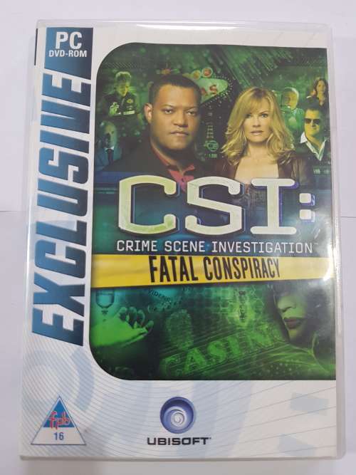 CSI: Crime Scene Investigation, Fatal Conspiracy PC DVD