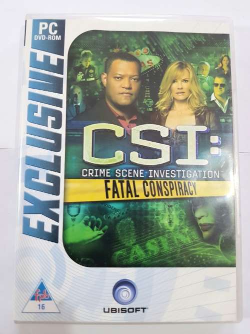 CSI: Crime Scene Investigation, Fatal Conspiracy PC DVD
