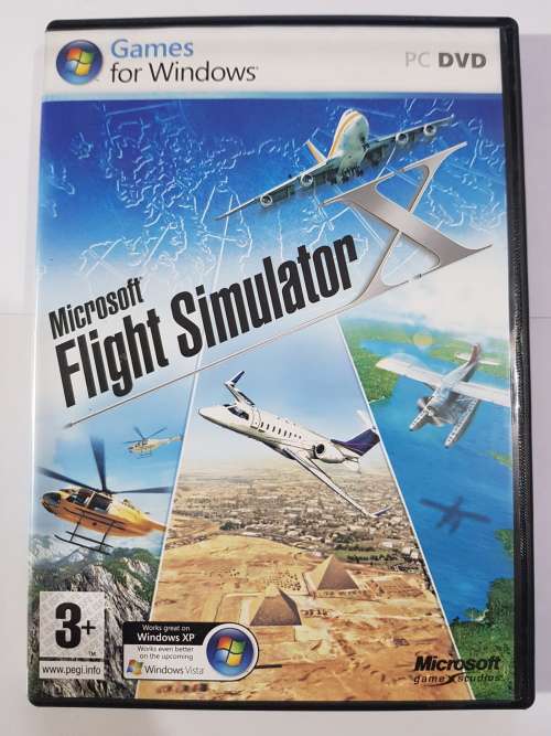 Microsoft Flight Simulator, PC DVD