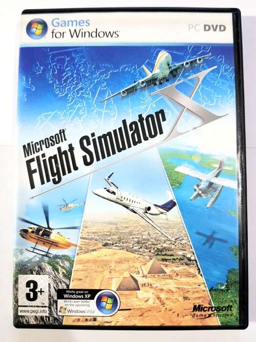 Microsoft Flight Simulator, PC DVD