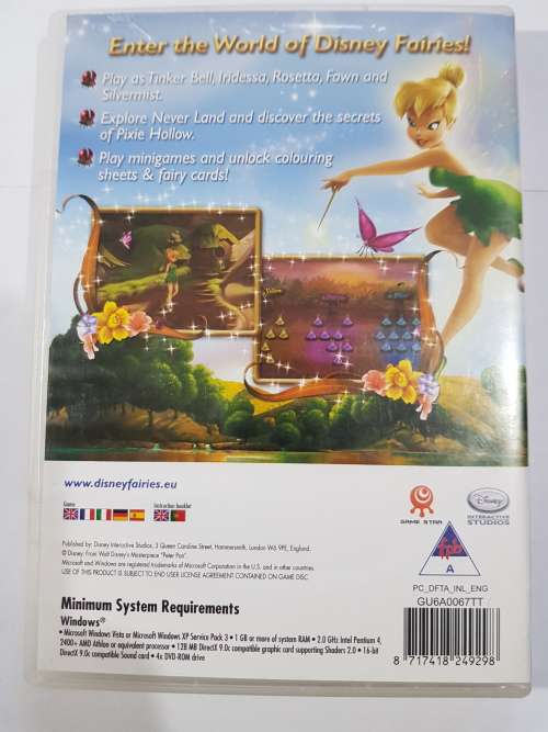 Disney, Tinkerbell`s Adventure PC DVD