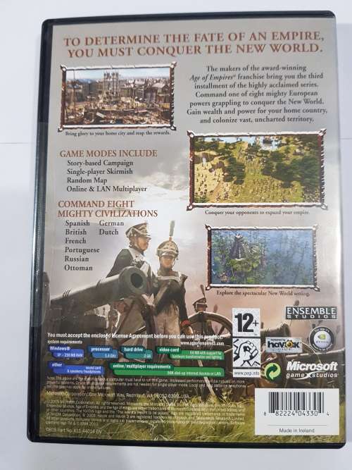 Age of Empires III, PC CD