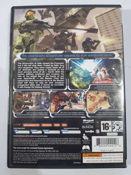 Halo 2, PC DVD