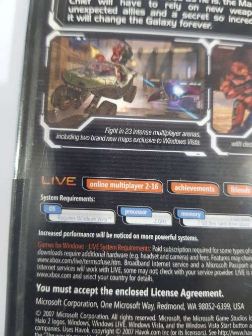 Halo 2, PC DVD